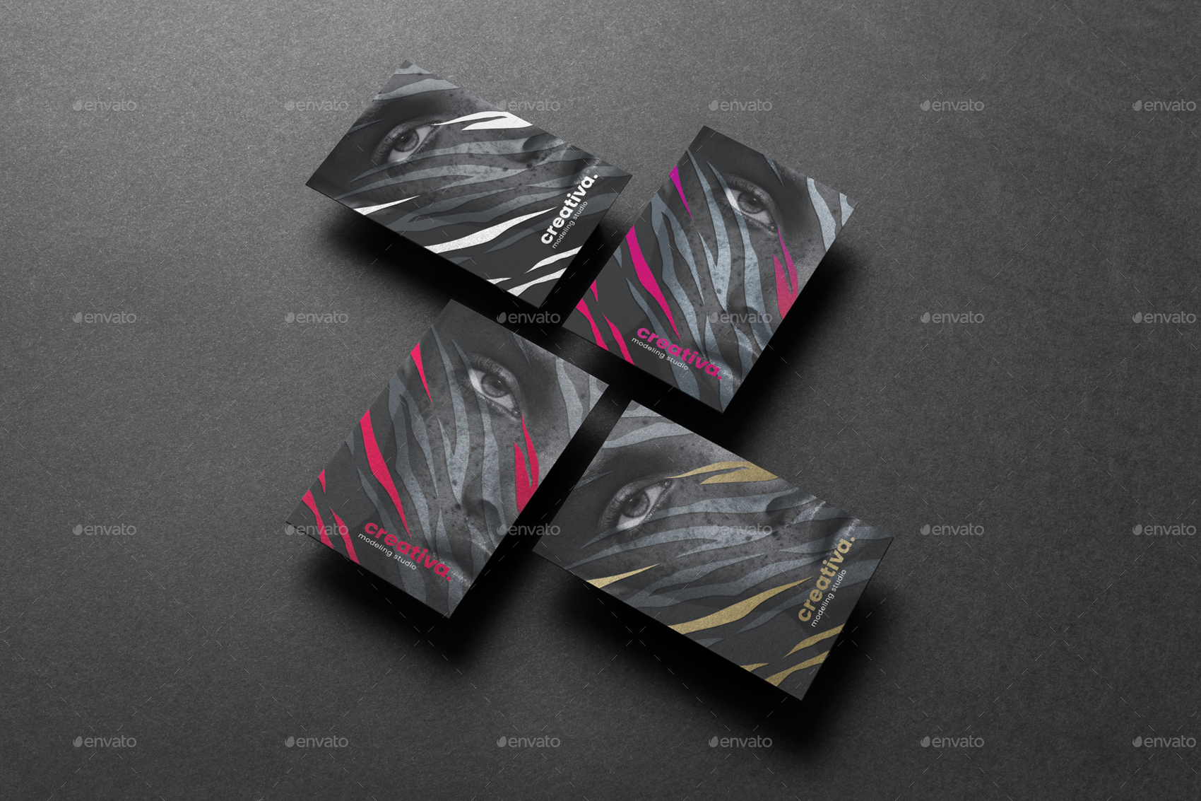 Modeling Business Card, Print Templates GraphicRiver